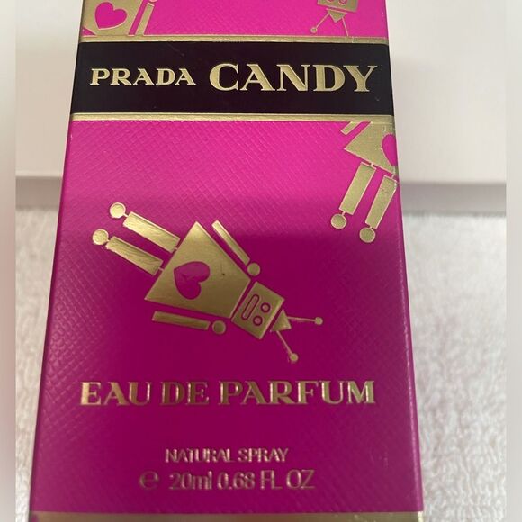 Prada Candy Eau de Parfum - Pink and Gold With New Prada Cosmetic/ Travel Case - Picture 5 of 5